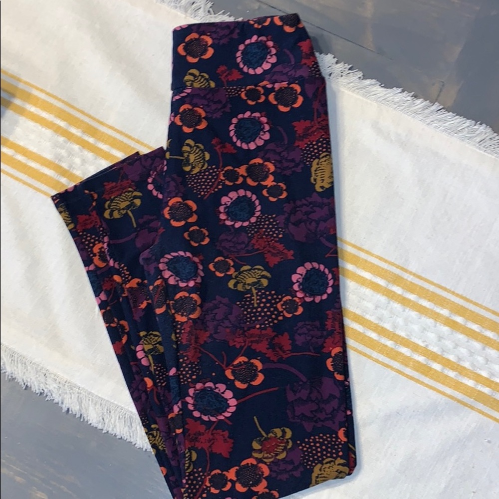 LuLaRoe Floral Printed Leggings